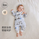 Oak 纯棉满月百天男女宝宝连体衣爬服 Family新生婴幼儿衣服长袖