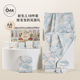 新生婴儿用品10件套礼盒孕妈送礼0 Oak Family 6个月宝宝百天礼物