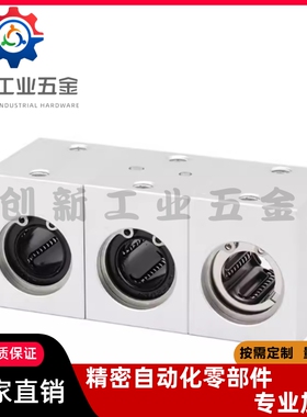 直线轴承固定座 LHSS LHSSW 6 8 10 12 16 20 25 30 L G H 单双衬