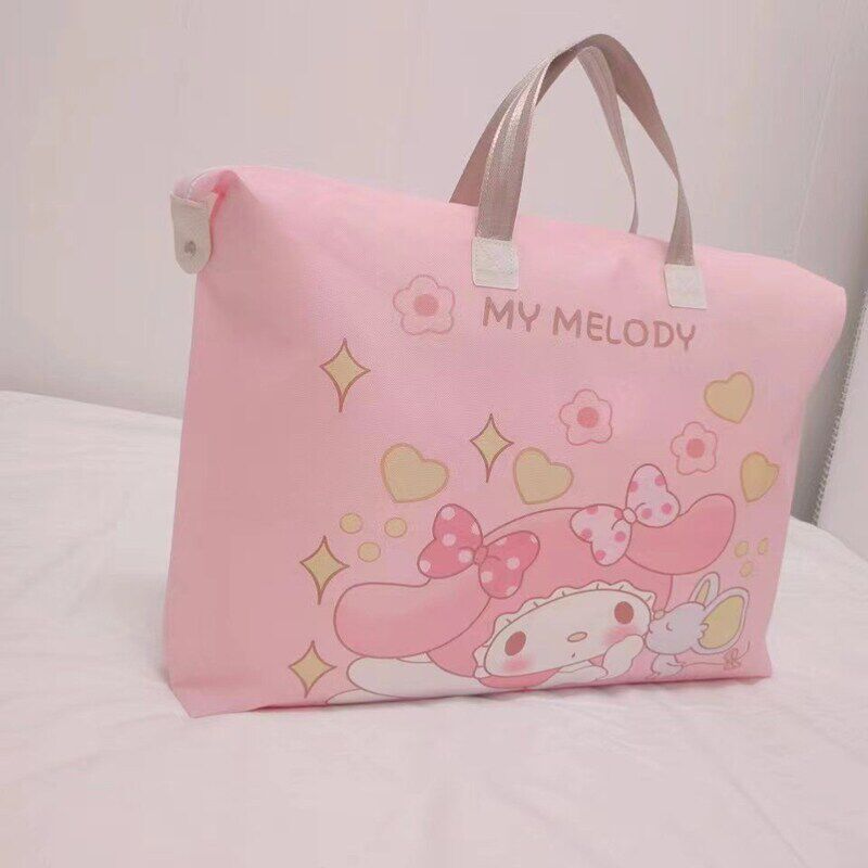 库洛米被子收纳袋三丽鸥玉桂狗美乐蒂幼儿园被褥袋冬天棉被打包袋