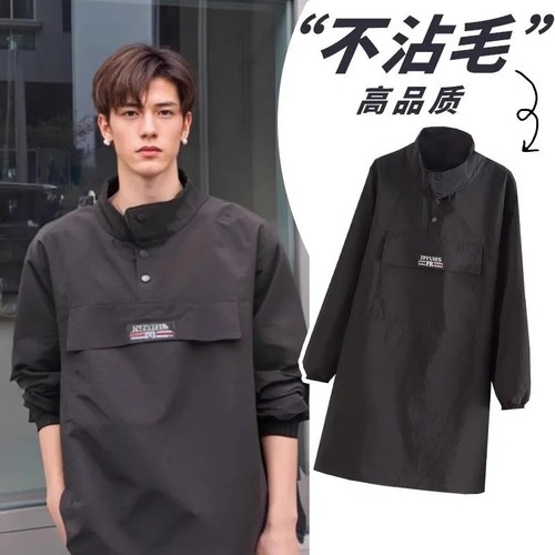 新款防泼水透气立领工装服围裙时尚爆款通用厨房理发店定制工作服