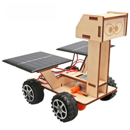科学小手工太阳能小车科技小制作小发明物理实验科普模型diy材料