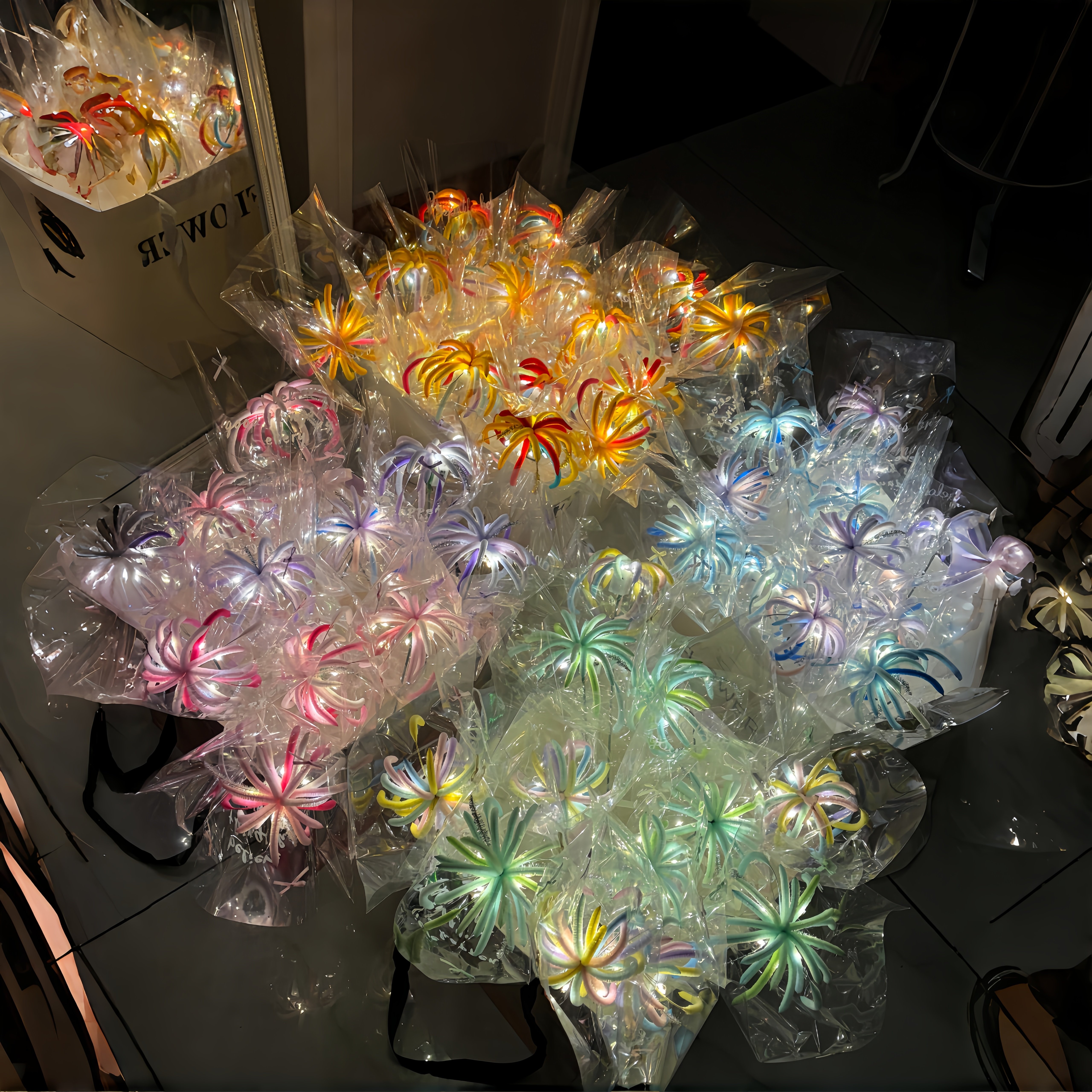 新年摆摊神器！扭扭棒烟花diy手工材料包春节新年跨年摆摊小商品,节庆用品/礼品,节日装扮用品,淘宝优惠券,粉丝福利购,淘宝优惠卷