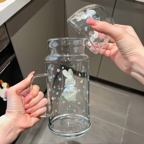 拆一个属于夏天的兔兔酒杯
