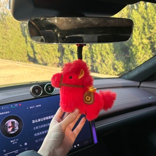潦草小马~小马车挂汽车挂件内饰装饰2026年马年装饰挂件新年装饰