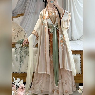 醉时阁重工绣花气质宋制白菜价