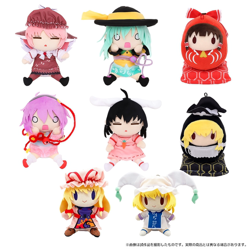 Movic东方project女孩坐姿公仔