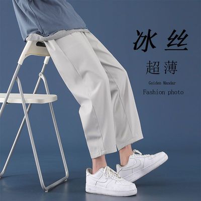男士裤子夏季薄款韩版潮流