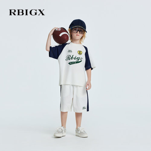 瑞比克童装夏季抗菌凉感套装