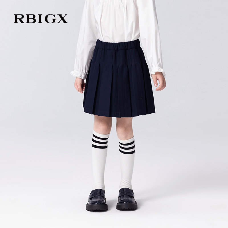 RBIGX瑞比克童装2025秋季新款女童甜美半裙学院风女童百褶裙,童装/婴儿装/亲子装,半身裙,淘宝优惠券,粉丝福利购,淘宝优惠卷