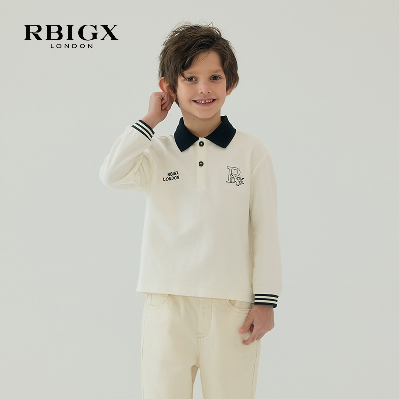 RBIGXPolo领长袖休闲t恤