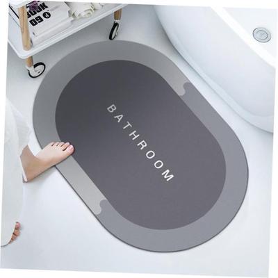 Absorbent felt bedroom entrance door mat bathroom rug carpet