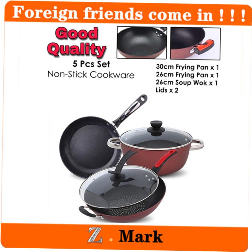Setof5NonStickCookwareF