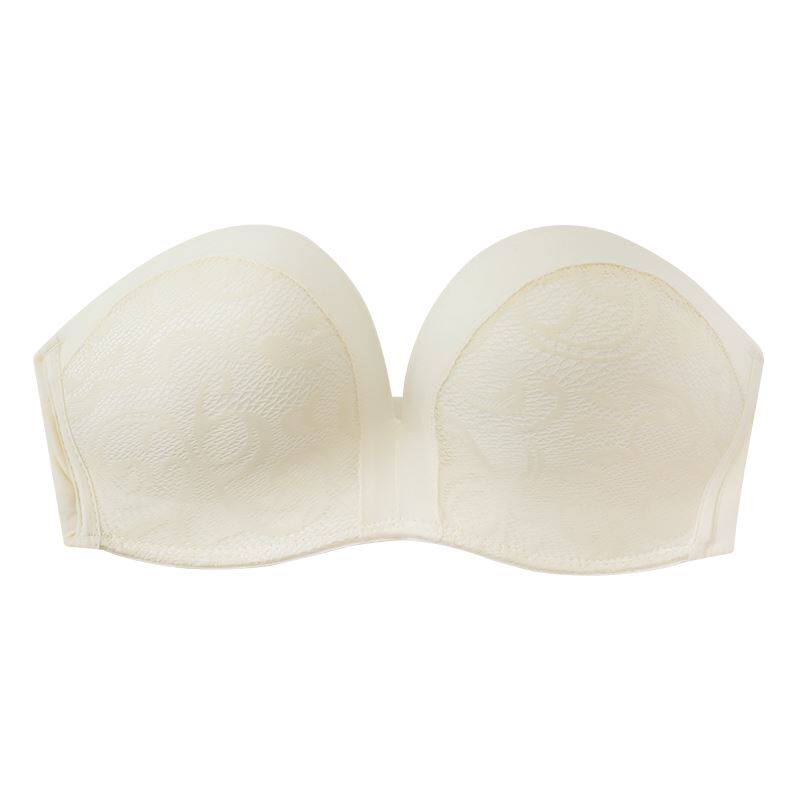 Strapless Tube Top Bra Women Bras 女 Soft Brassiere Black