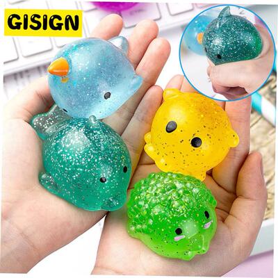 Big Spongy Squishy Mochi Fidget Toys Kawaii Animal Stress