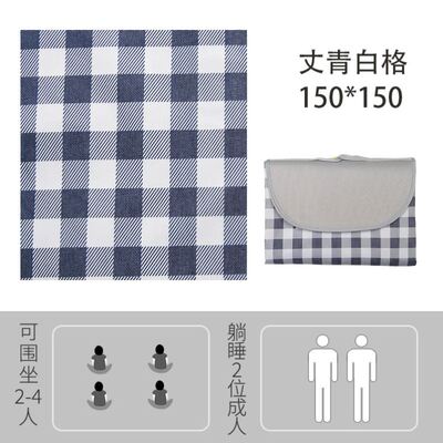 BeachPlaidPicnicMat