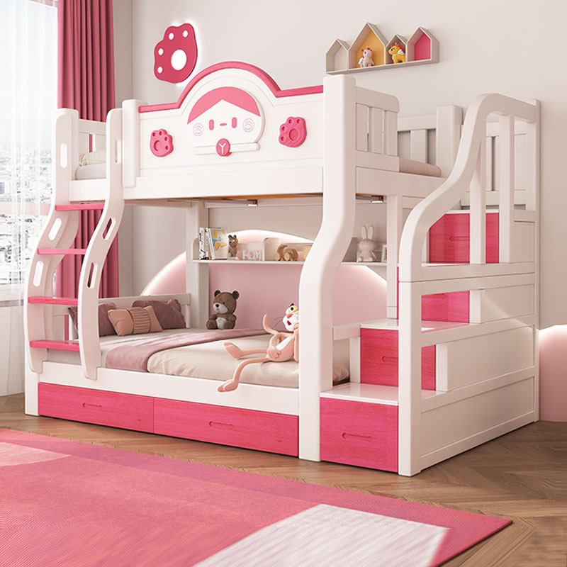 上下床双层床实木加厚高低床小户型上下铺木床男女孩多功能子母床,住宅家具,高低/子母床,淘宝优惠券,粉丝福利购,淘宝优惠卷