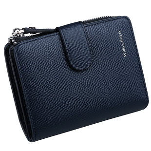 英皇保罗卡包男士短款真皮男钱包大容量卡片包驾驶证卡夹多卡位包