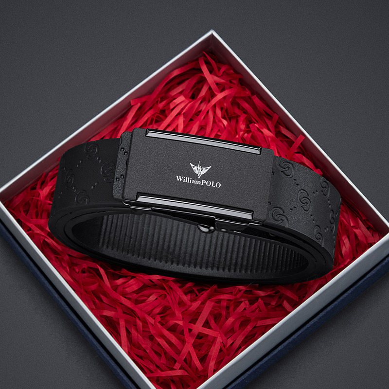 保罗皮带男士真皮2026新款腰带无牙自动扣十大品牌内穿高档裤带潮