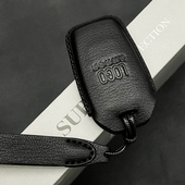 适用丰田塞纳凯美瑞亚洲龙铂智3X酷路泽汉兰达霸道真皮汽车钥匙套