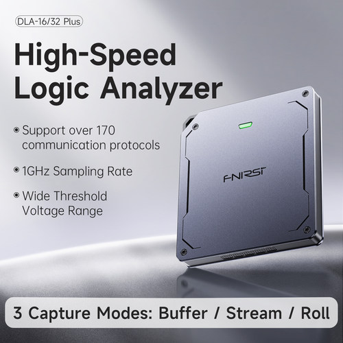FNIRSI DLA 16/32 PLus High Speed Logic Analyzer  1 GHz