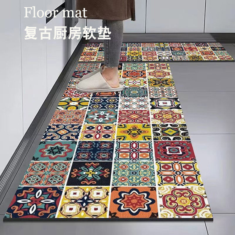 厨房地垫吸水防滑防油污可擦洗地毯免洗脚垫门垫耐脏家用门口防水,居家布艺,厨房地垫,淘宝优惠券,粉丝福利购,淘宝优惠卷