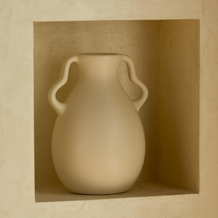 森空间陶瓷花瓶青花瓷高级感中古奶油风装饰室内客厅摆件软装搭配