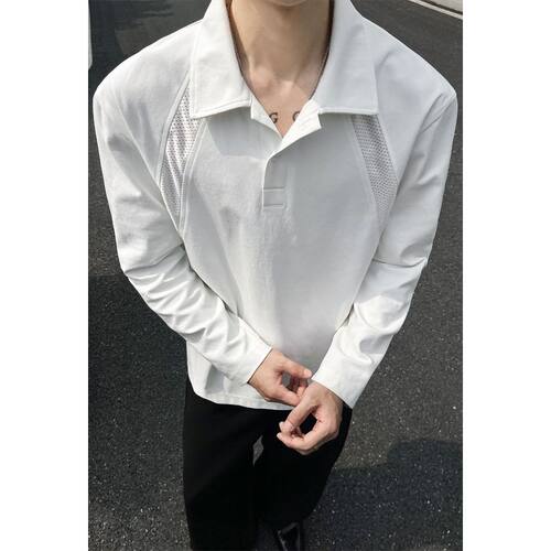 POLO衫长袖26433改外景翻领长T2026HT大码特M5PHTX2674824