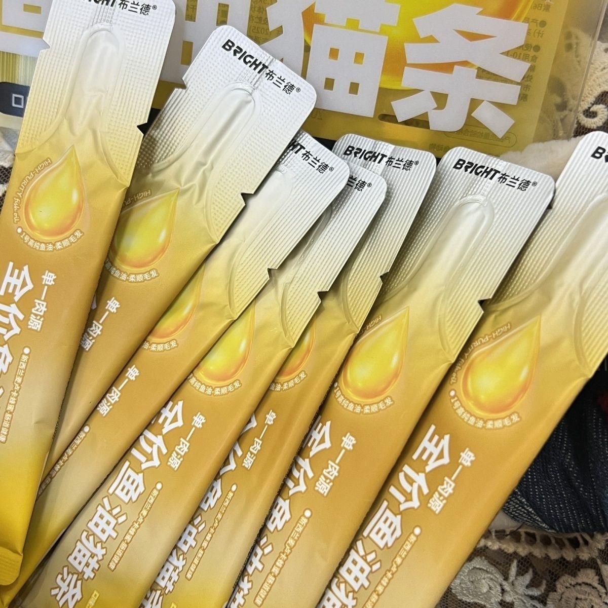 布兰德鱼油猫条全价主食图片