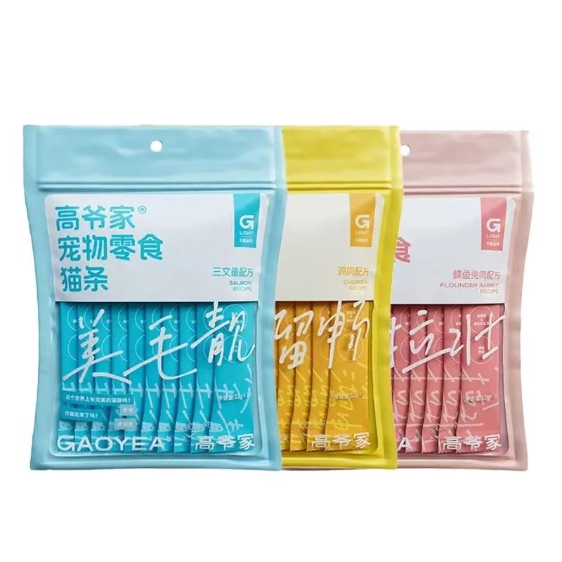 高爷家猫条猫咪零食成猫