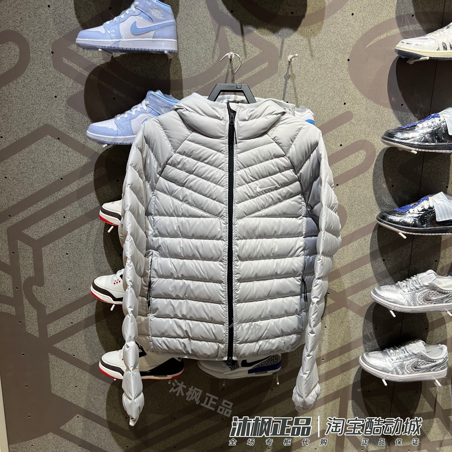 耐克排骨羽绒服男26冬季连帽防风轻薄保暖运动外套JA0742-010-097