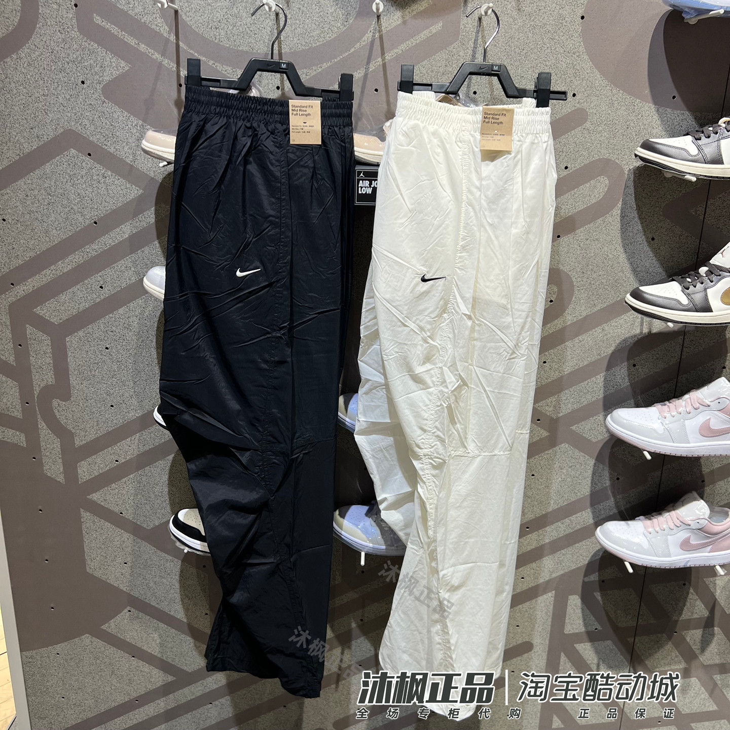 正品耐克长裤女子梭织速干透气轻薄训练户外运动裤IO3377-010-133