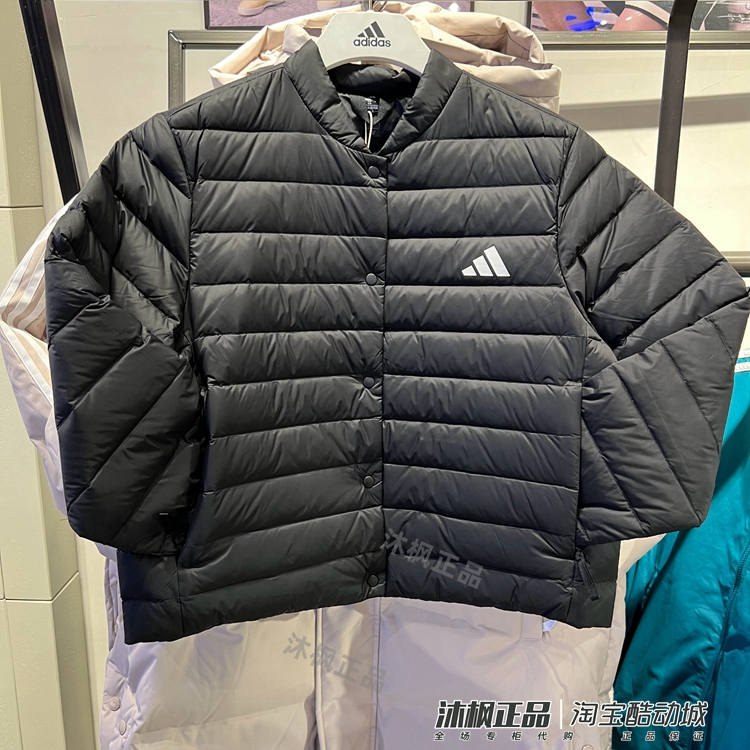阿迪达斯冬季防风羽绒服轻薄保暖