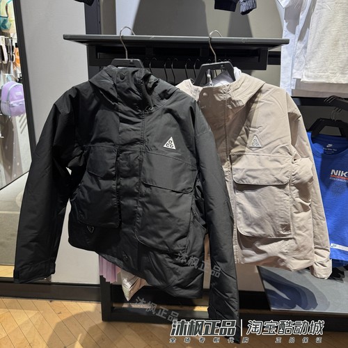 正品耐克棉服女ACG连帽保暖防风运动休闲外套 FV7328-224-010-009