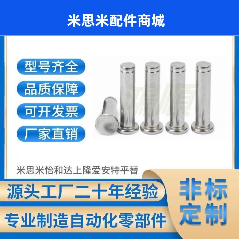 替代米思米SHCCG8/10/6/5/4/12-10/15/20/25铰链销带肩扣环型