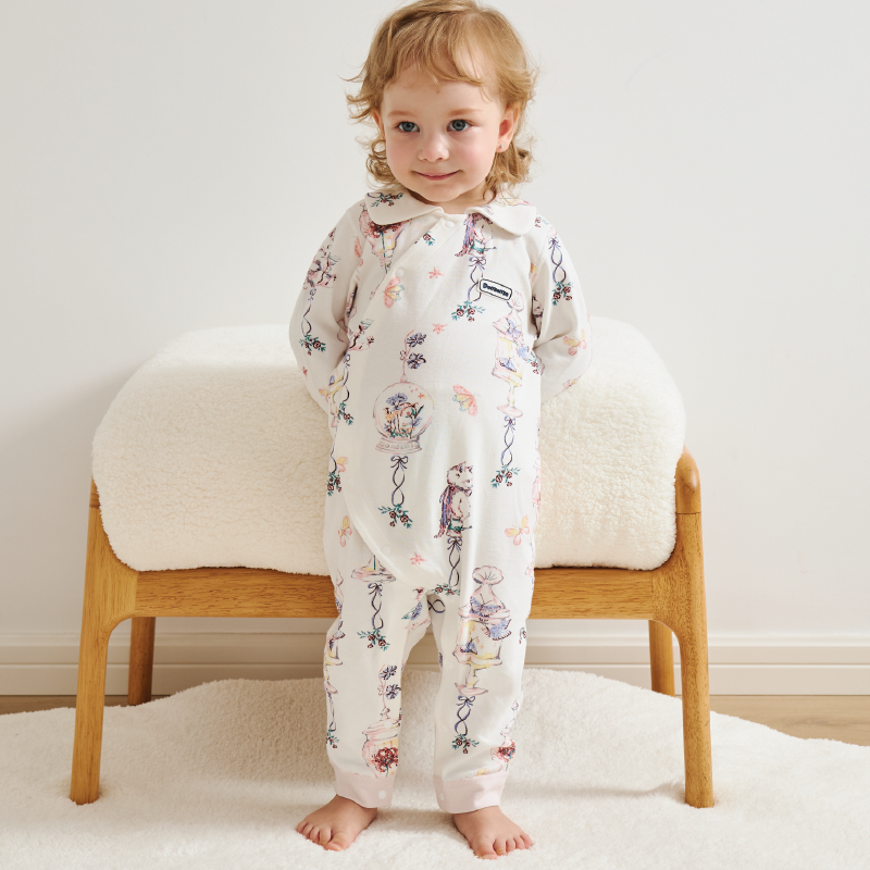 Domiamia哆咪呀婴儿连体衣宝宝纯棉睡衣家居服春秋款哈衣爬服,童装/婴儿装/亲子装,连身衣/爬服/哈衣,淘宝优惠券,粉丝福利购,淘宝优惠卷