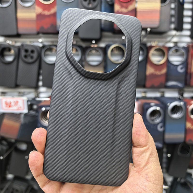 适用华为Mate 80 RS凯夫拉碳纤维手机保护壳超薄芳纶防摔防刮防爆Mate80 RS非凡大师保护壳套