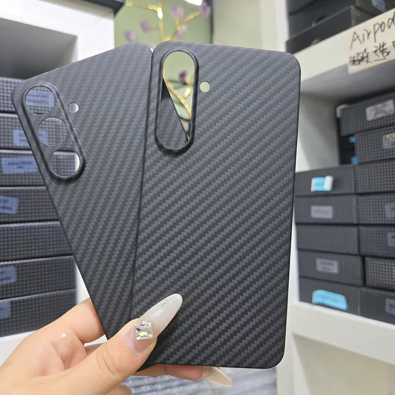 适用三星Galaxy S25 FE S24 FE S23 FE凯夫拉碳纤维手机壳防摔防刮防爆S24FE S23FE S25FE超薄芳纶保护壳