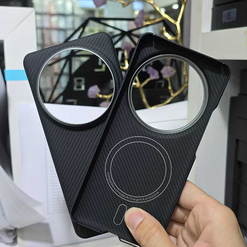 适用小米15 Ultra凯夫拉碳纤维手机壳Magsafe磁吸防摔防刮防爆超薄进口芳纶强力磁环保护套