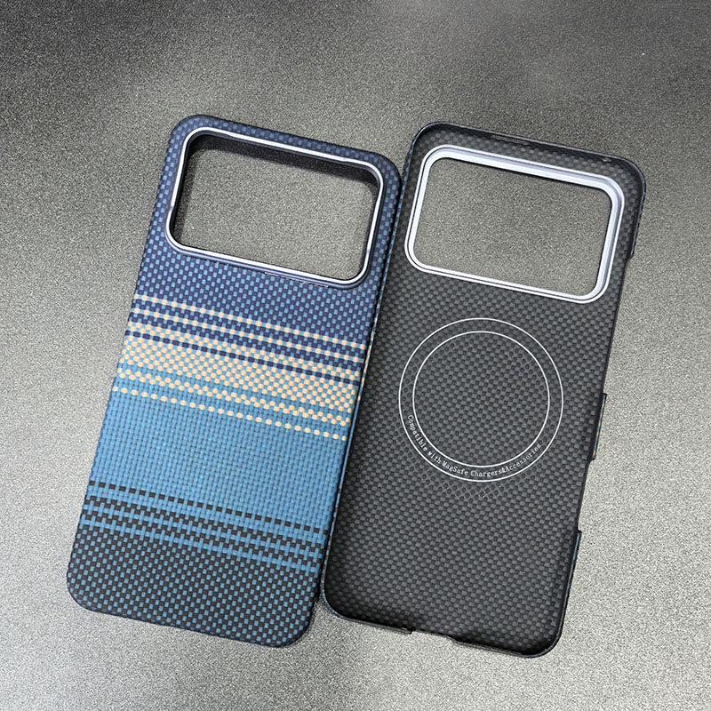 适用荣耀WIN RT凯夫拉碳纤维手机保护壳Magsafe磁吸超薄芳纶防摔防刮防爆荣耀WIN保护套