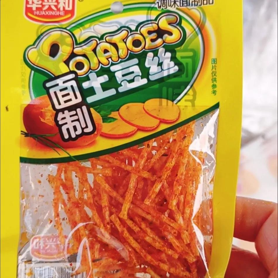 华兴和土豆丝辣条辣丝儿时经典童年休闲8090怀旧小吃解馋零食麻辣