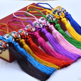 京剧脸谱中国结挂件特色小礼品送老外川剧变脸服装道具小礼物