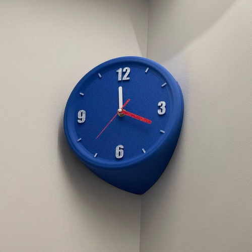 转角挂钟客厅2025新款轻奢高级感家用创意现代简约数字墙角钟表