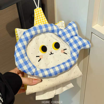 小猫抽纸袋造型萌翻天了