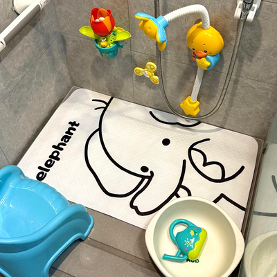 浴室防滑垫地垫洗澡专用卫生间淋浴儿童老人孕妇防摔脚垫可上墙