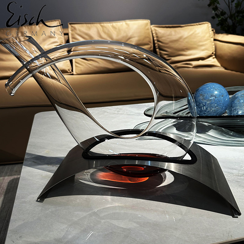 德国Eisch进口水晶玻璃轻奢高档红葡萄酒快速醒酒器家用分酒壶