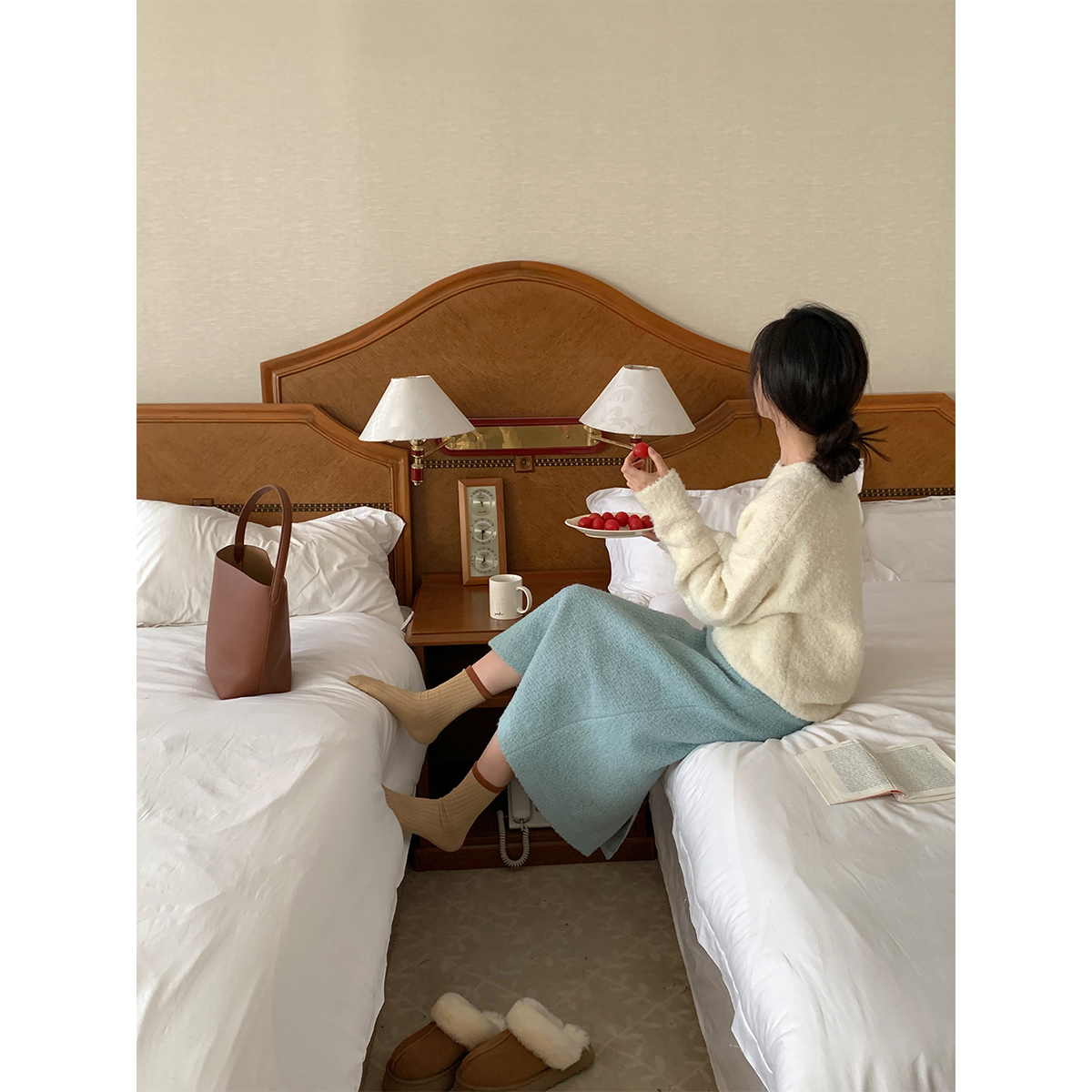 YIYIWANG毛软糯针织毛衣