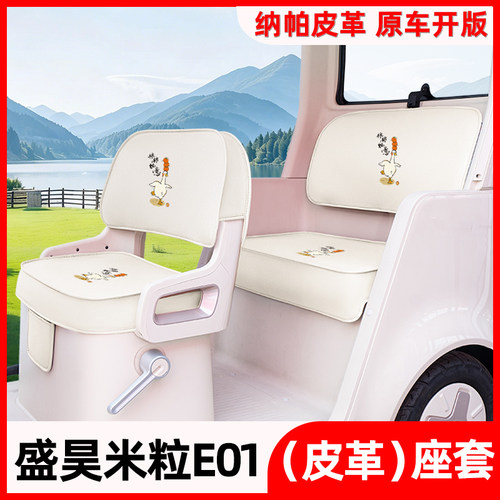 适用盛昊米粒E01三四轮车座套SH1500DZK-9D四季通用脚垫装饰配件