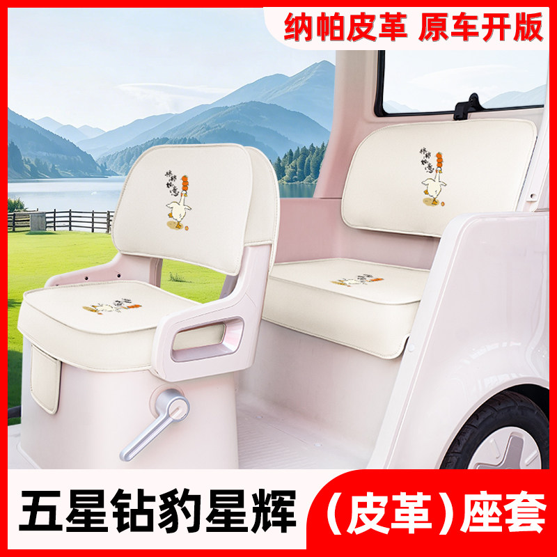 五星钻豹星辉电动三轮车专用座套脚垫四季通用坐垫套脚踩垫小配件