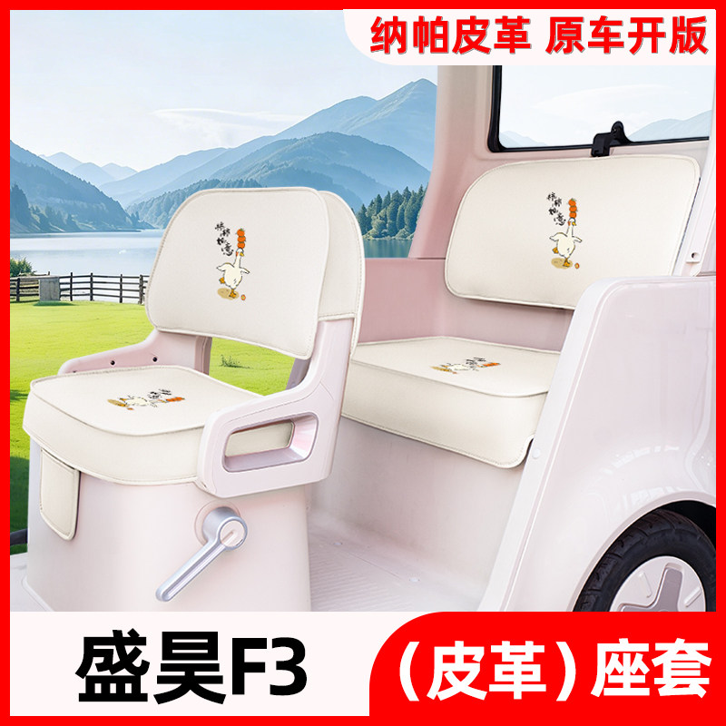 适用盛昊F3三轮车座套SH1500DZK-14脚垫四季通用改装饰配饰小配件